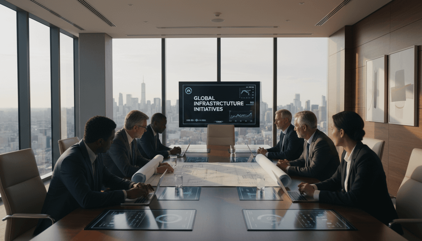 C-Suite executive in professional conference room setting
